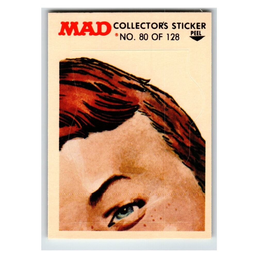 MAD Collector's Sticker #80 of 128 1983 Fleer Vintage